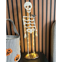 Light Up Skeleton Sitter