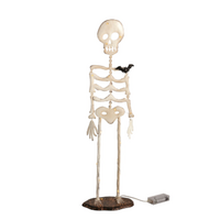 Light Up Skeleton Sitter