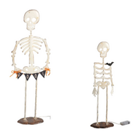 Light Up Skeleton Sitter