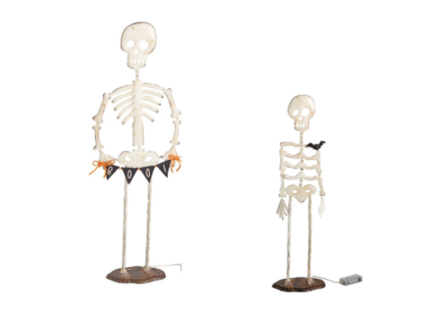  Mud Pie Light Up Skeleton Sitter 