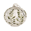 Mud Pie Painted Glass Pumpkin Sitter