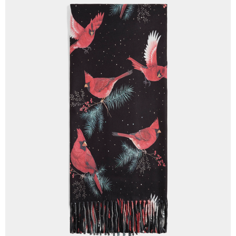 Flying Cardinal Scarf
