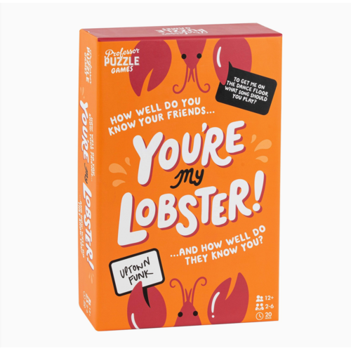  Professor Puzzle You're My Lobster! Party Game 
