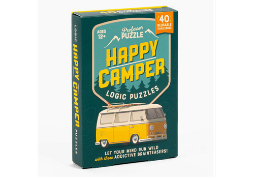  Professor Puzzle Happy Camper Logic Puzzles 