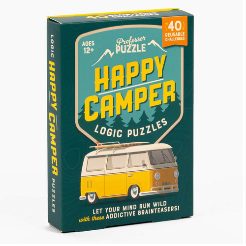  Professor Puzzle Happy Camper Logic Puzzles 