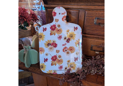  Fall Floral Charcuterie Board 