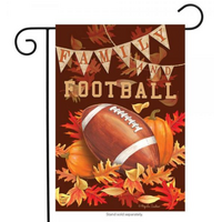 Family and Football Garden Flag