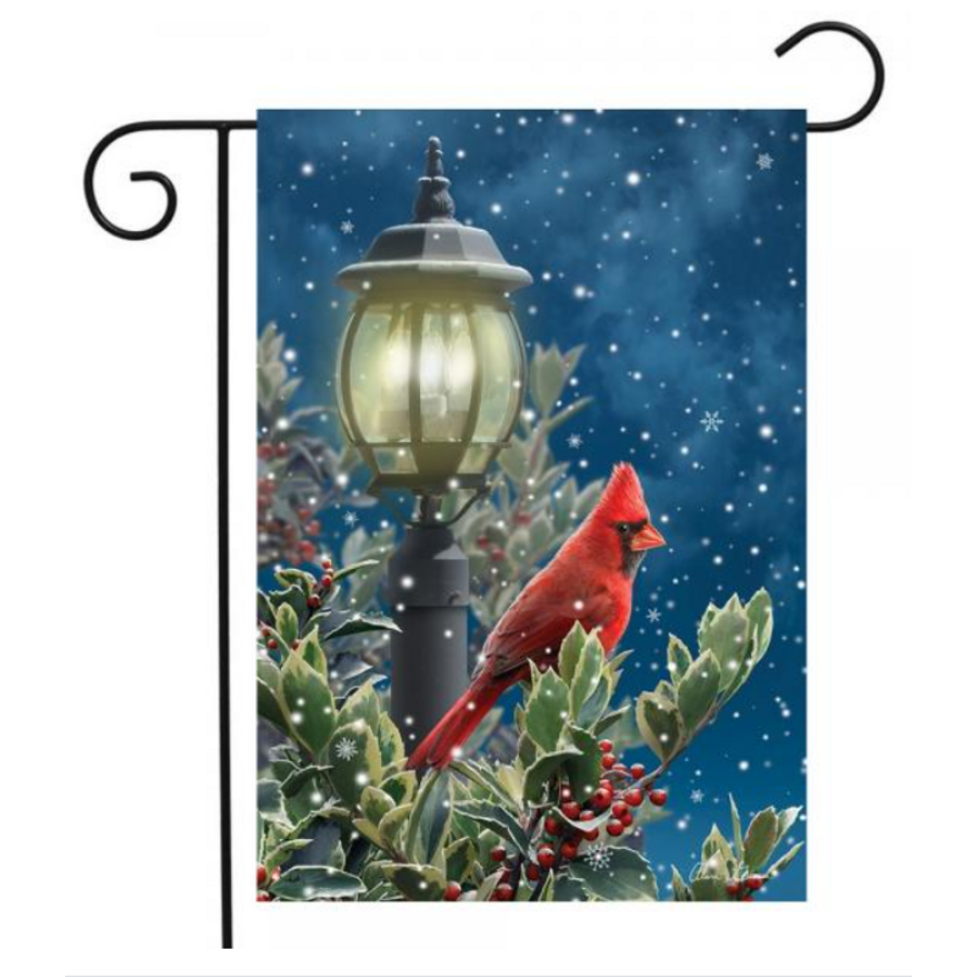Winter Solitude Garden Flag