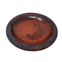 Fiber Clay Birdbath 19" Bowl