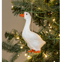 5.25" Standing Goose Ornament