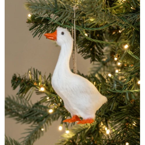  Ragon House 5.25" Standing Goose Ornament 