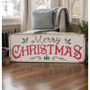 Ragon House 48" Merry Christmas Sign with Holly