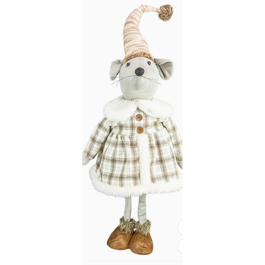 Deluxe Duds Christmas Mouse Stander