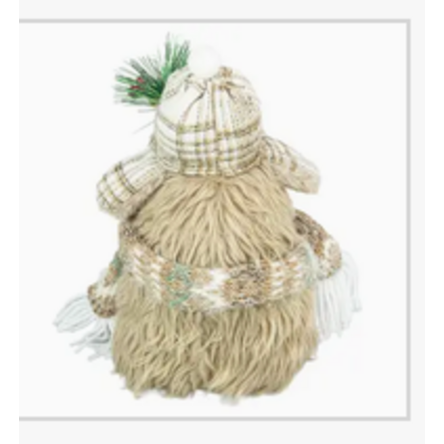 Cozy Bundled Hedgehog Sitter