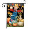 Friendly Scarecrow Garden Flag