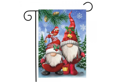  Winter Gnomes Garden Flag 