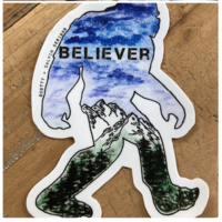 Believer Yeti Sticker