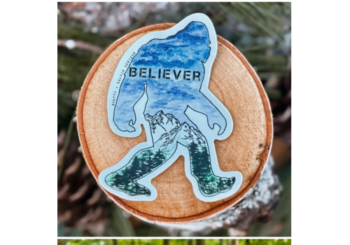  Scotty + Calvin Designs Believer Yeti Sticker 