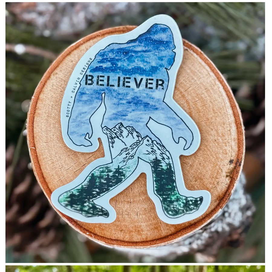 Believer Yeti Sticker