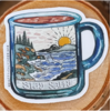 Scotty + Calvin Designs Stay Salty Coastal Mug Sticker