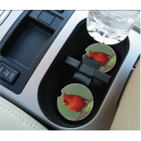 Railbirds Cardinal Car Coaster