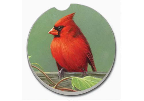  Counter Art/Highland HomeThirstystone Railbirds Cardinal Car Coaster 