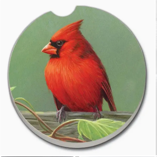  Counter Art/Highland HomeThirstystone Railbirds Cardinal Car Coaster 