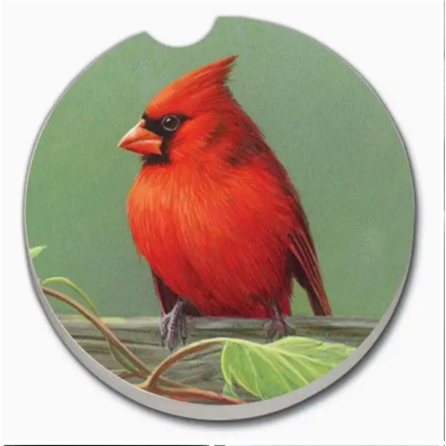 Railbirds Cardinal Car Coaster
