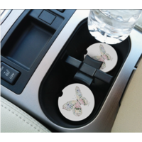 Nature Butterfly Car Coaster