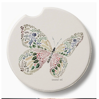 Nature Butterfly Car Coaster