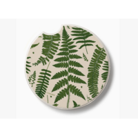 Natural Ferns Car Coaster