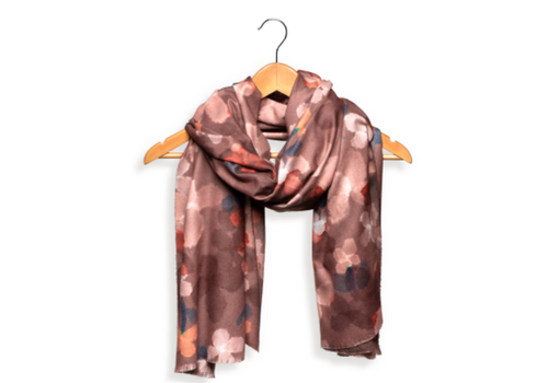  Joy Accessories Phantom Daisies Scarf 