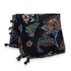 Joy Accessories Navy Autumnal Floral Tassel Scarf