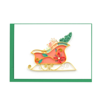 Christmas Sleigh Gift Enclosure