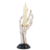 Boston International Skeleton Hand Taper Holder