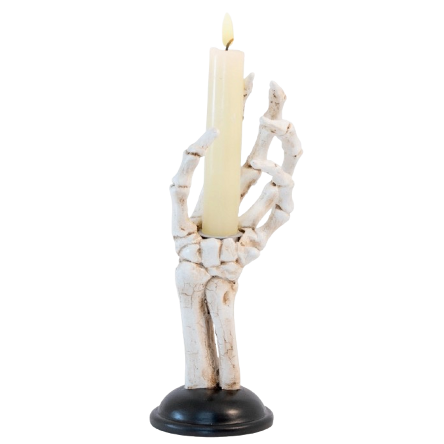 Skeleton Hand Taper Holder