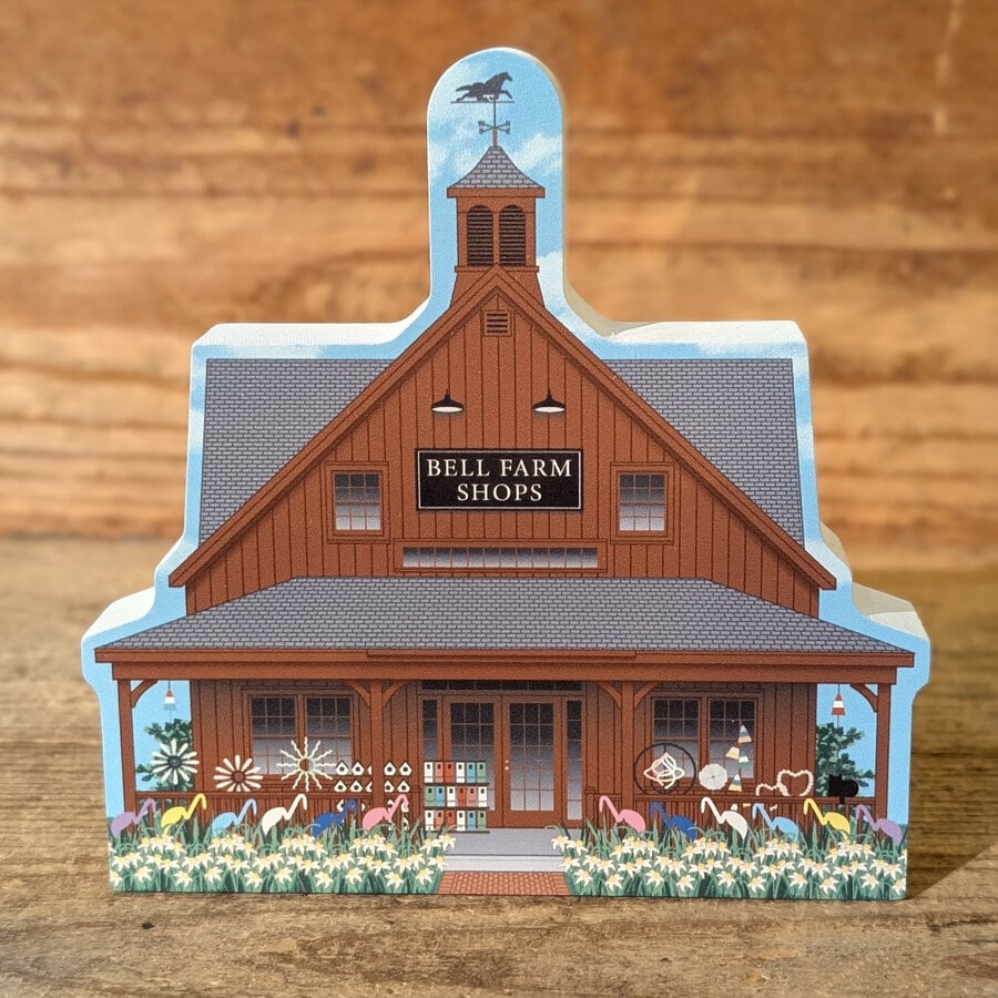 Bell Farm Shops Handcrafted Wooden Keepsake
