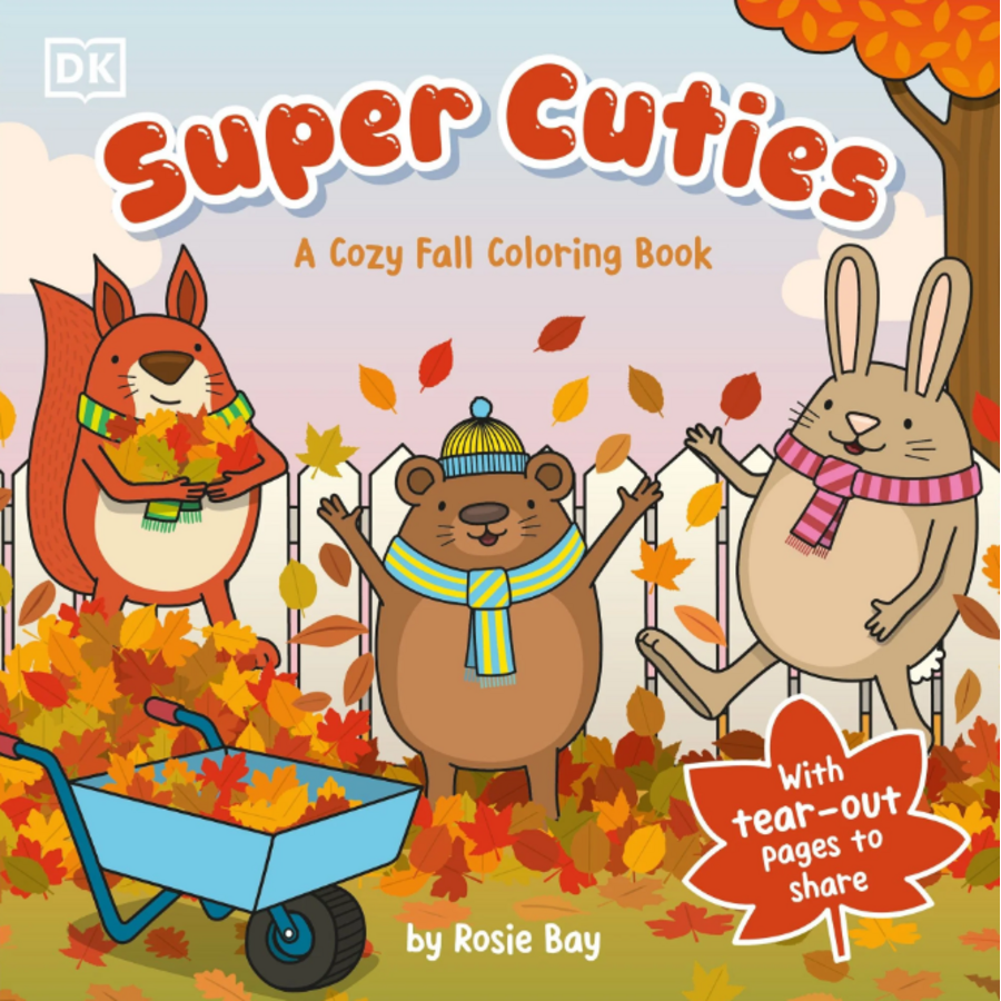 Super Cuties A Cozy Fall Coloring Book