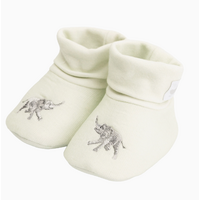 Embroidered Booties