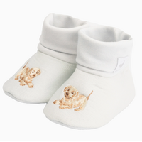 Embroidered Booties