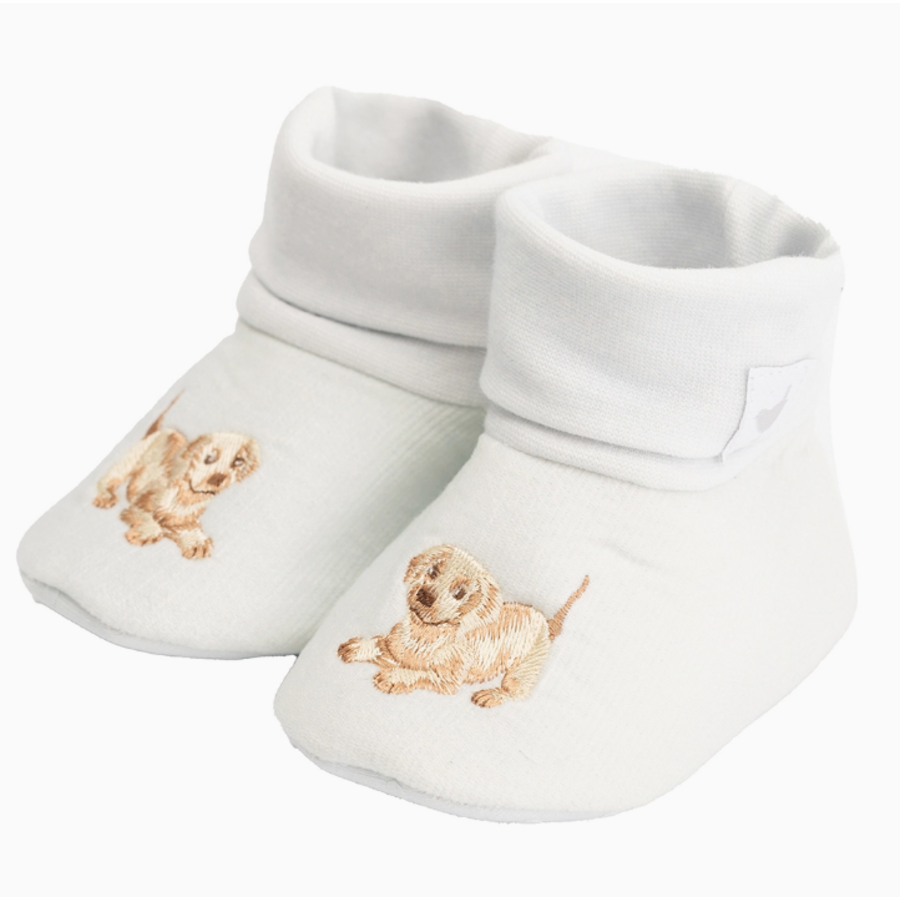 Embroidered Booties