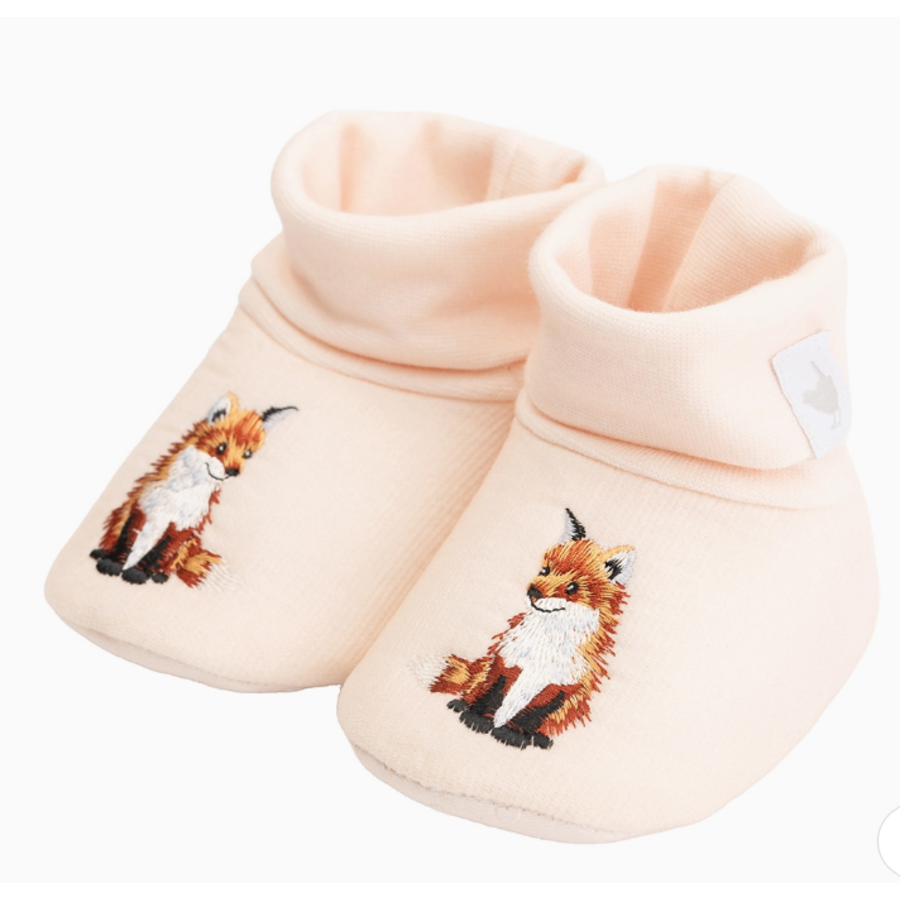 Embroidered Booties