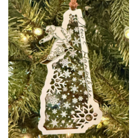 NH Ornament Snowboarder