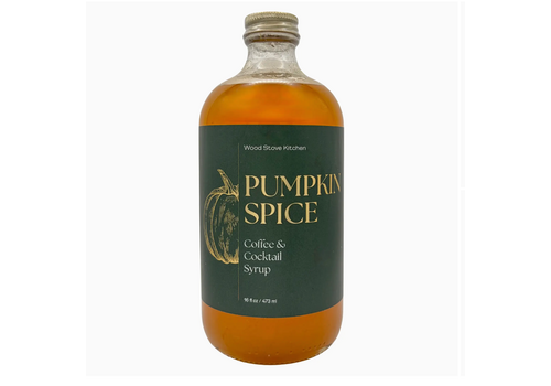  Wood Stove Kitchen Pumpkin Spice Coffee & Cocktail Syrup 16 oz. 