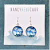 Nancy Reid Carr Drop Earrings Hydrangea