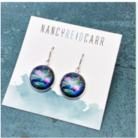 Drop Earrings Monet Lily