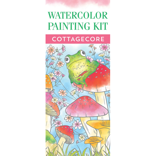  Peter Pauper Press Cottagecore Watercolor Painting Kit 