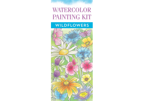  Peter Pauper Press Wildflowers Watercolor Painting Kit 