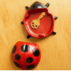 Audrey's Home & Gift Cast Iron Ladybug Key Hider