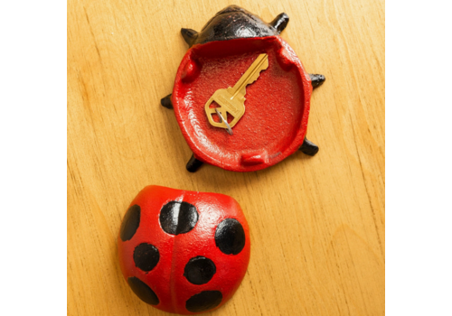  Audrey's Home & Gift Cast Iron Ladybug Key Hider 